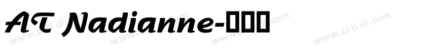 AT Nadianne字体转换